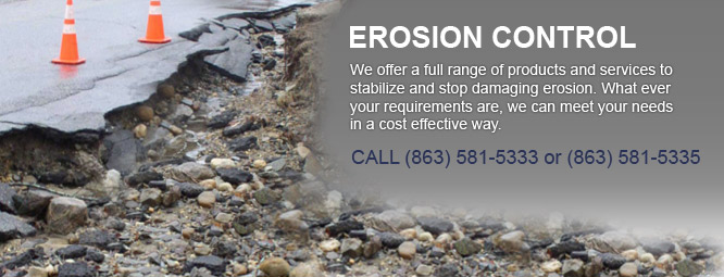 Evans & Lyles Inc. provides expert erosion control services.