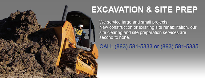 Excavation and Land Prep Services - clearing, grading, asphalt, concrete